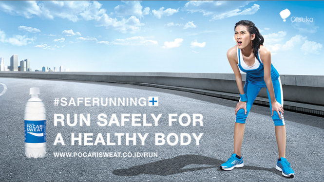 Let’s Run Safely For a Healthy Body Bersama Pocari Sweat