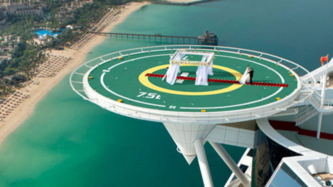 Ilustrasi Helipad.