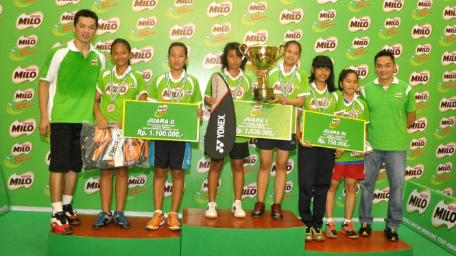 Juara MILO School Competition Palembang