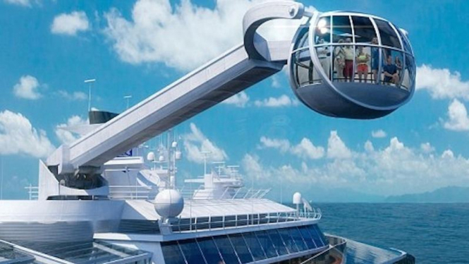 The North Star, fitur terbaru di kapal pesiar Quantum of Seas