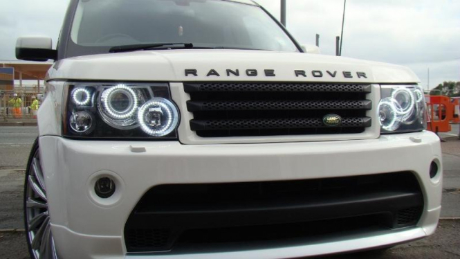 Lampu LED Range Rover.