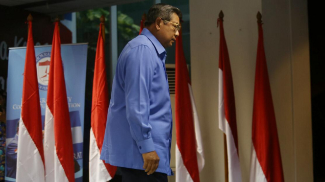 Ketua Umum Partai Demokrat Susilo Bambang Yudhoyono (SBY ).