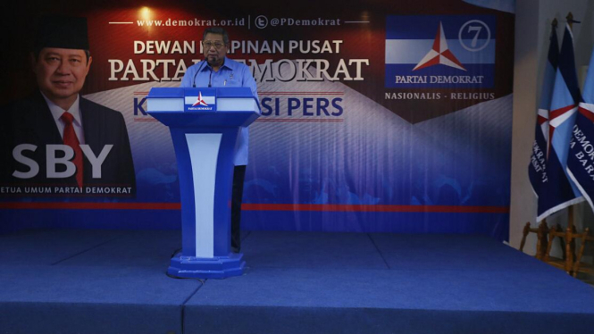 Ketua Umum Partai Demokrat Susilo Bambang Yudhoyono (SBY )