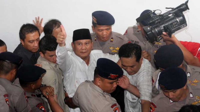 Prabowo Subianto-Hatta Rajasa Mendaftar Pilpres