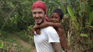 Foto-foto David Beckham Menjelajahi Hutan Amazon