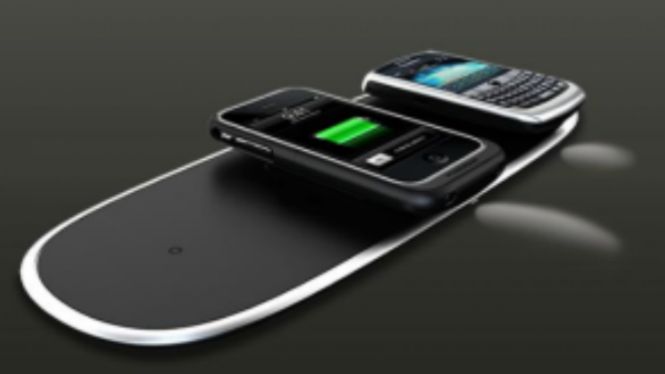 Ilustrasi wireless charging.