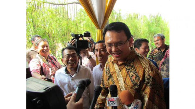 Ahok Resmikan Taman Herbal Bejo