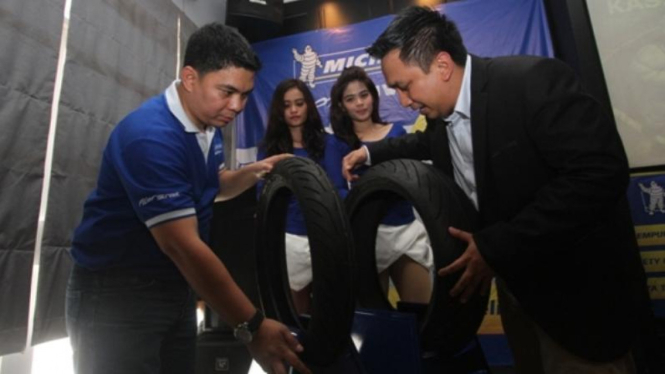 Produk terbaru ban Michelin.