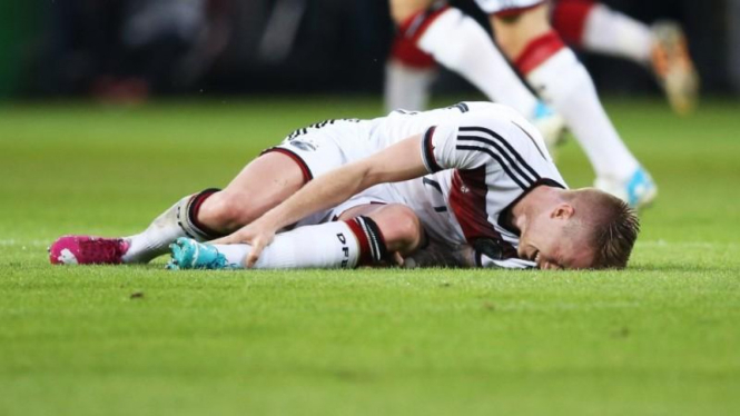 Pemain Jerman, Marco Reus, cedera dan gagal ke Piala Dunia