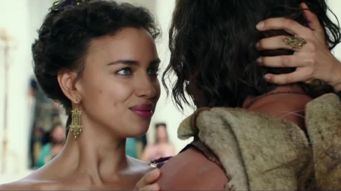 Kekasih Cristiano Ronaldo, Irina Shayk, di film Hercules