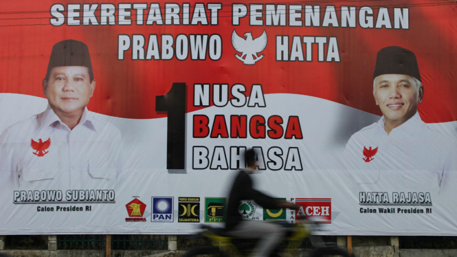 Baliho Prabowo-Hatta
