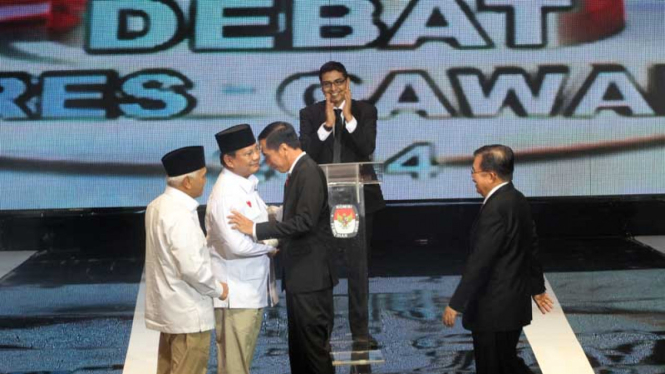 Debat Capres-Cawapres 2014 di Balai Sarbini, Jakarta