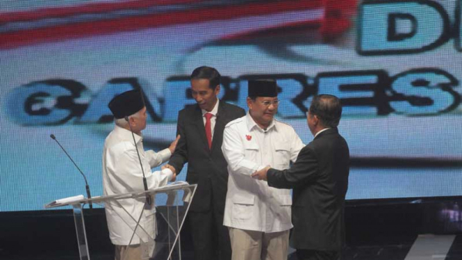 Debat Capres-Cawapres 2014 di Balai Sarbini, Jakarta