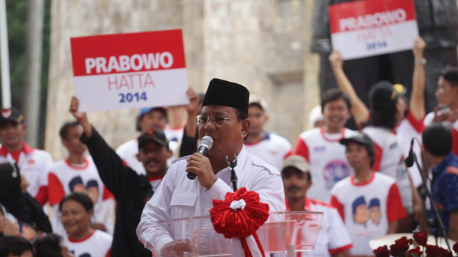 Deklarasi Dukungan Prabowo Dari Relawan Merah Putih Sejati