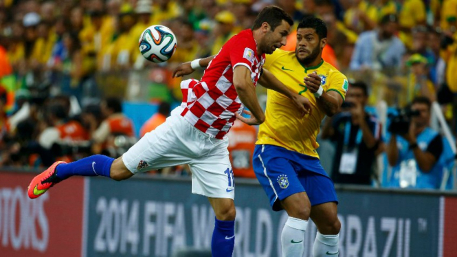 Brasil melawan Kroasia