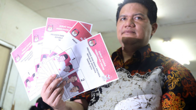 Pencetakan Surat Suara Pilpres 2014