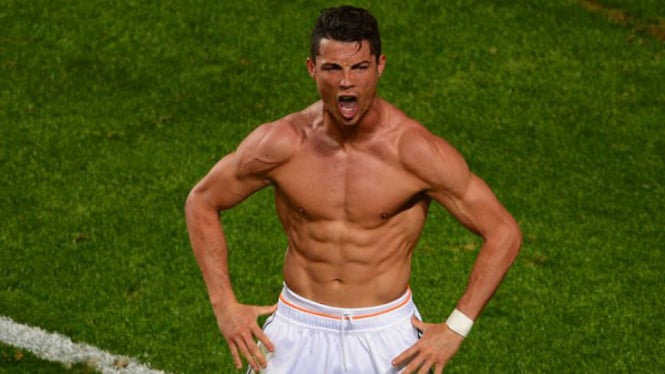 Mega Bintang Real Madrid, Cristiano Ronaldo.