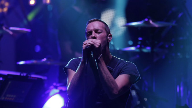 Vokalis Coldplay Chris Martin