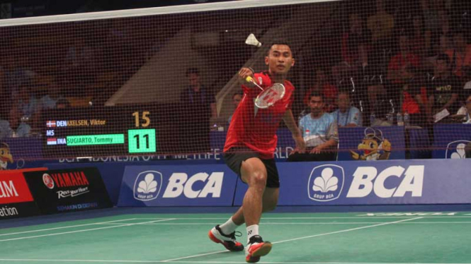 Tommy Sugiarto Gugur di Babak Pertama BCA Indonesia Open 2014