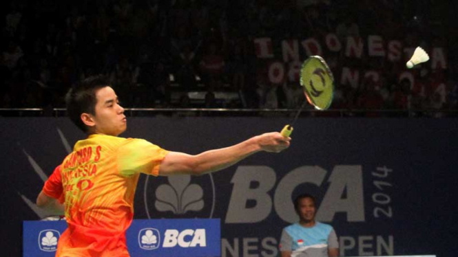 Simon Santoso Gagal Melaju Ke Perempat Final BCA Indonesia Open 2014