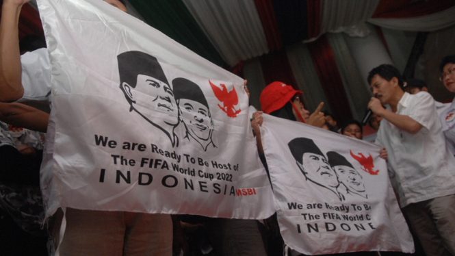 Pendukung Prabowo-Hatta.