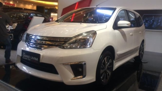 Peluncuran New Grand Livina Highway Star Autech di Jakarta, Jumat (20/6/2014).