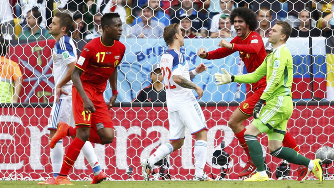 Belgia vs Rusia Piala Dunia 2014