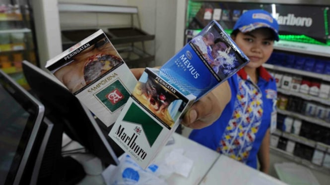 Ilustrasi-Produk rokok di Indonesia