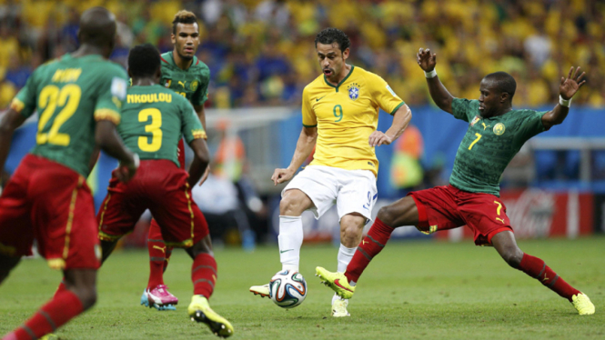 Kamerun vs Brasil Piala Dunia 2014