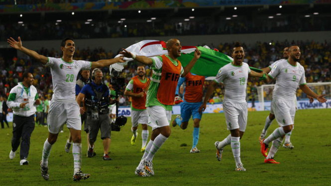 Aljazair Sukses Melangkah ke Babak 16 Besar