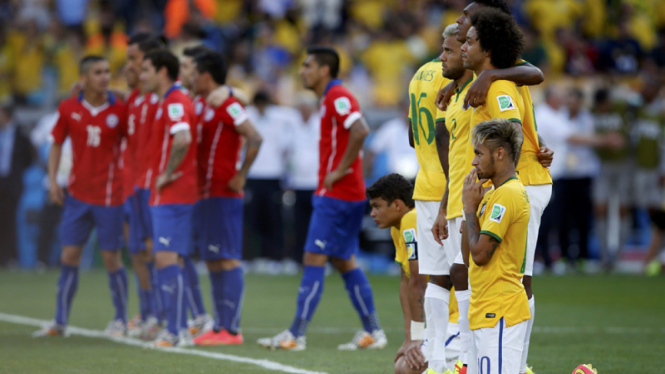 Chile Tersingkir Lewat Drama Adu Penalti Lawan Brasil