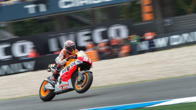 Marc Marquez di MotoGP Belanda