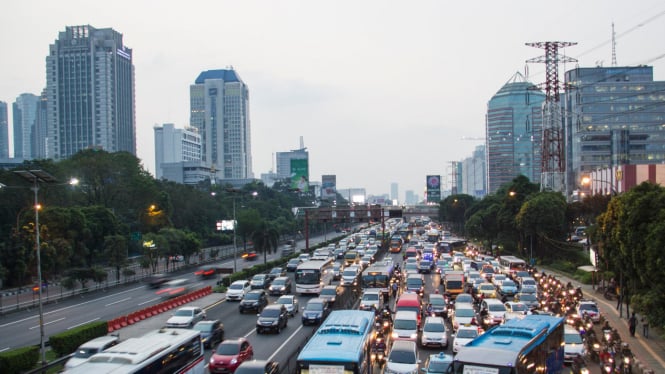 Perubahan jam macet di jakarta