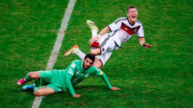 Laga Aljazair vs Jerman di Piala Dunia 2014