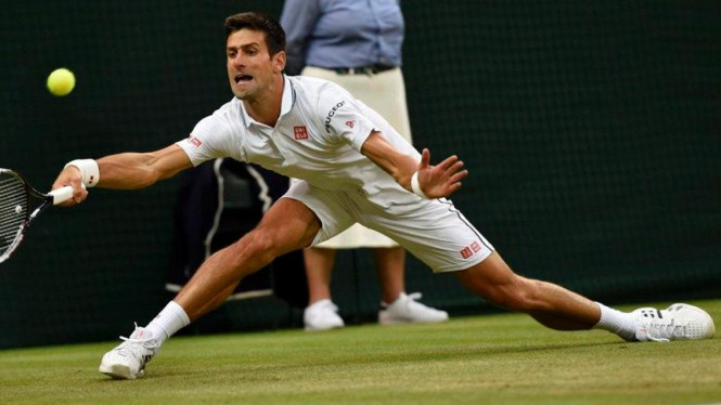 Novak Djokovic di Wimbledon