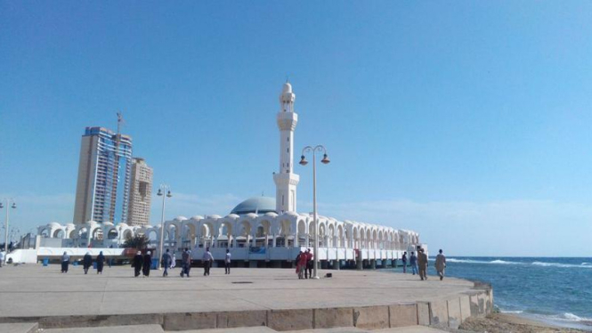 Masjid Terapung di Laut Merah, Jeddah
