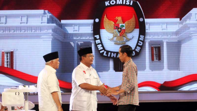 Debat Final Capres-Cawapres 2014 di Bidakara, Jakarta
