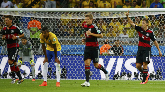 Jerman hancurkan Brasil 7-1
