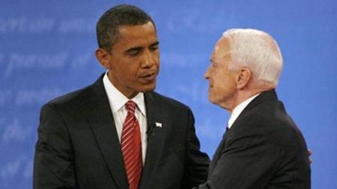 Barack Obama dan John McCain