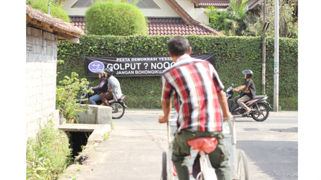 Golput No (Foto Umum)