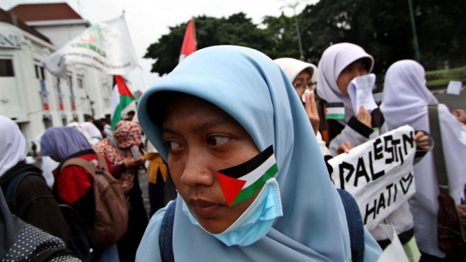 Dukungan rakyat Indonesia untuk Palestina