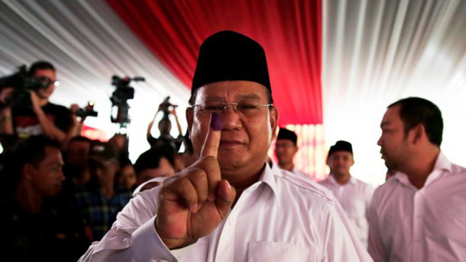Calon presiden Republik Indonesia, Prabowo Subianto