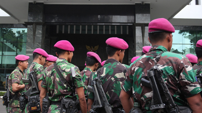 Persiapan Pengamanan Ekstra oleh Polisi dan TNI 