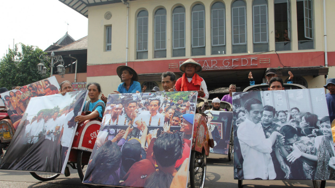 Pesta kemenangan Joko Widodo - Jusuf Kalla