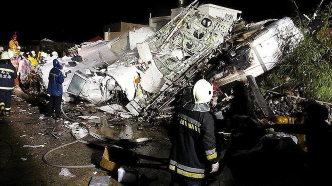 Kecelakaan pesawat TransAsia di Taiwan