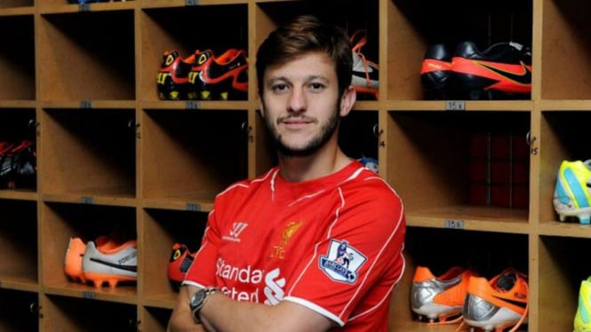 Gelandang Liverpool, Adam Lallana