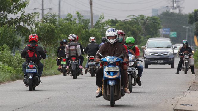 Suasana arus Mudik H-2