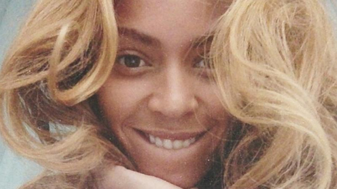 Beyonce selfie tanpa make up