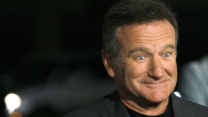 Mendiang Robin Williams.