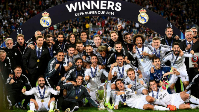 Real Madrid juara Piala Super Eropa 2014